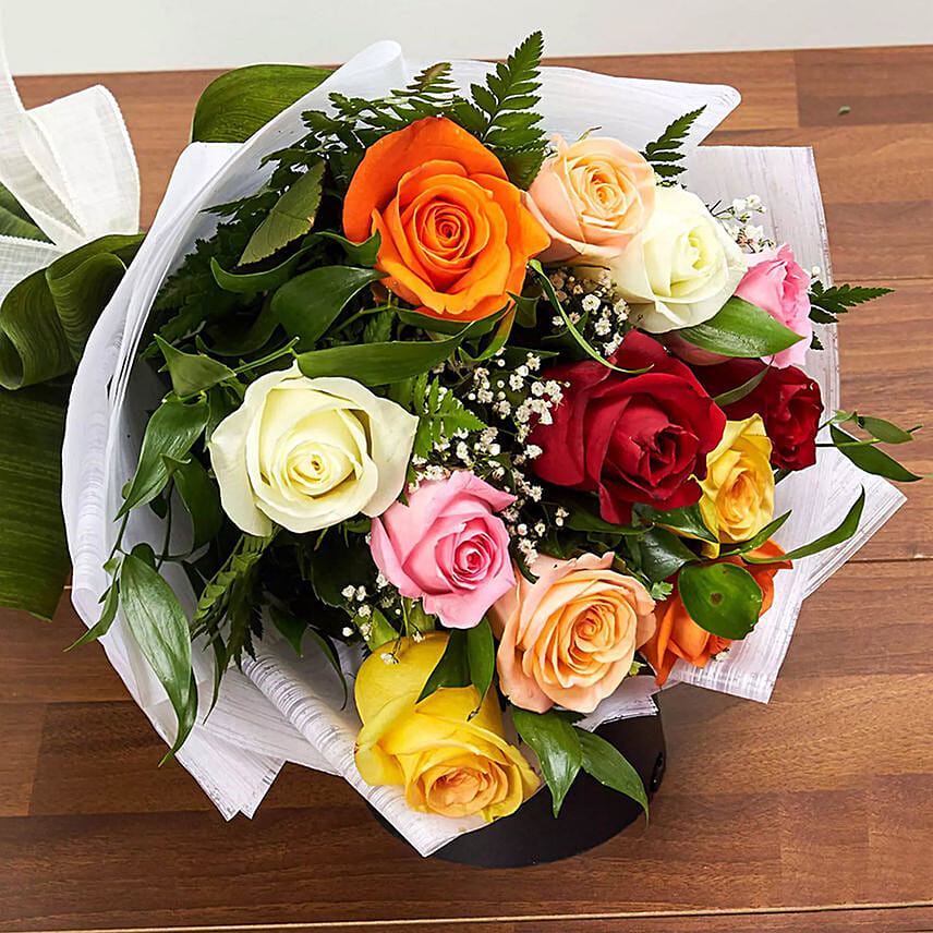 Mix Presentation Bunch: Anniversary Flower Bouquets