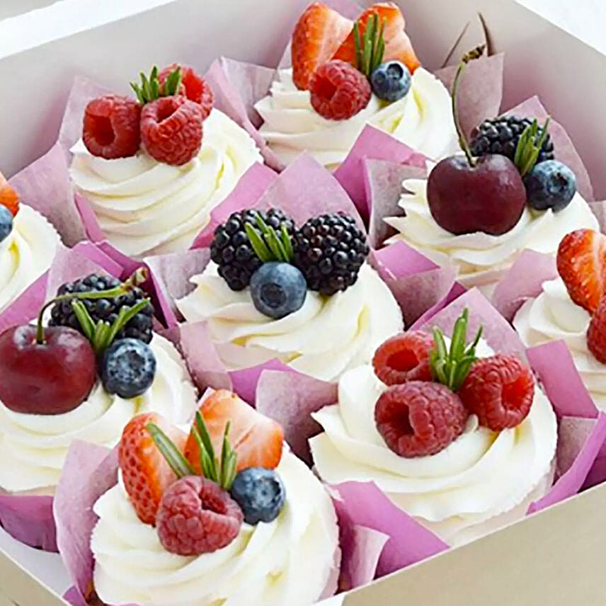 Vanilla Cupcakes: Cakes Delivery for Wife