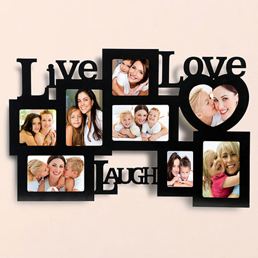 Online Live Love Laugh Photo Frame Gift Delivery in UAE FNP