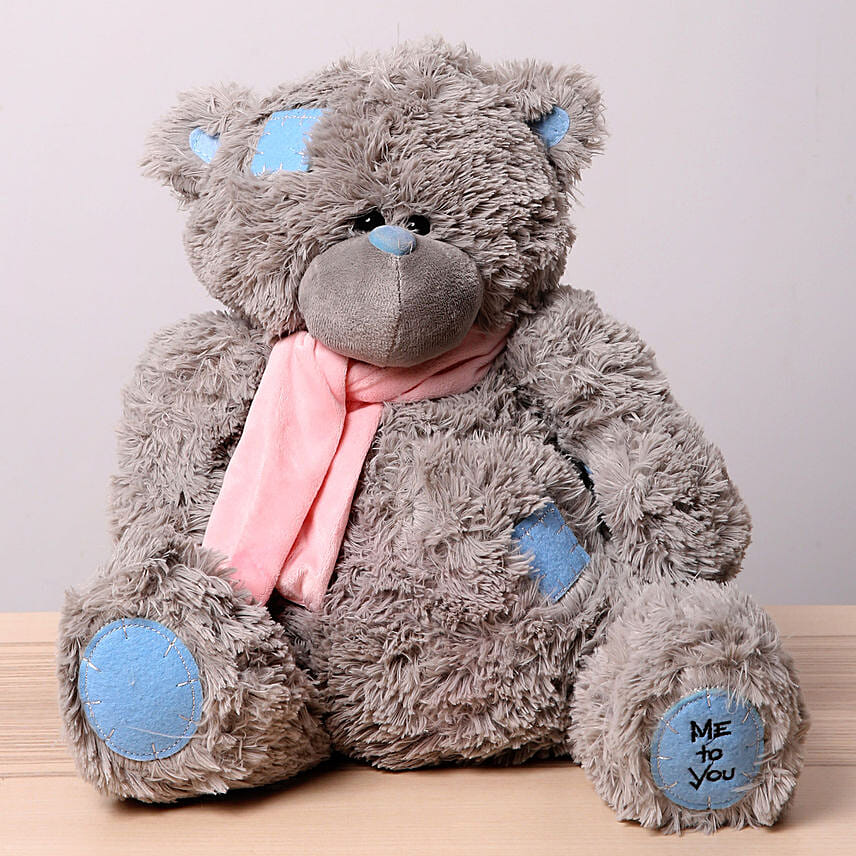 Online Adorable Grey Soft Toy Gift Delivery in UAE FNP
