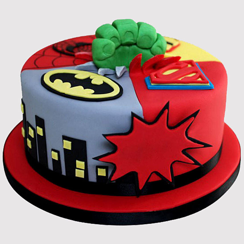 Marvel Cake Design - Top 5 Marvel Comic Book Cakes Baking Time Club