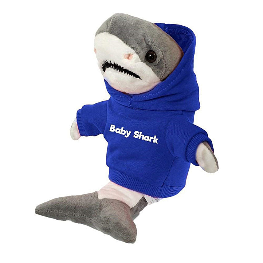 blue baby shark toy