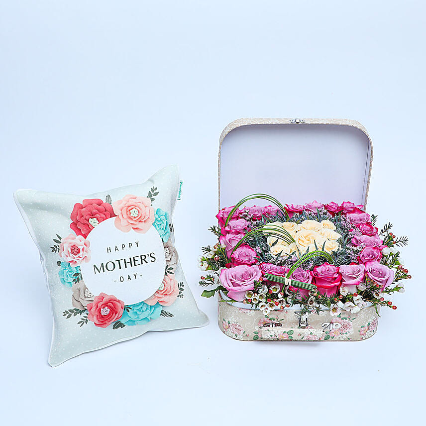 Online Blooming Box Combo Gift Delivery in UAE FNP