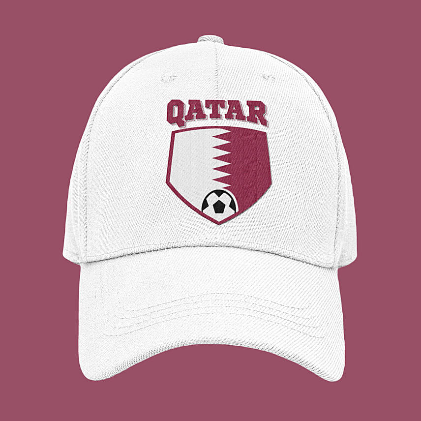 Online Unisex Football Cap Qatar Gift Delivery in UAE FNP