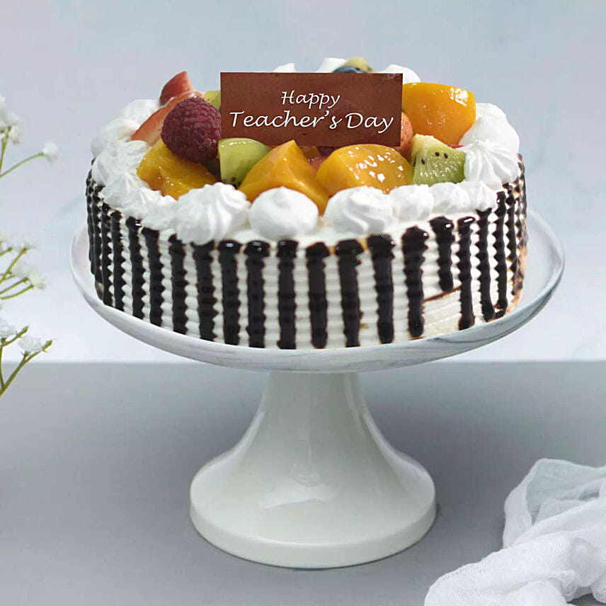 Mix Fruit Topping Vanilla Cake 1 Kg