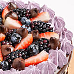 Delicious Chocolate Berry Eggless Cake- 1 Kg