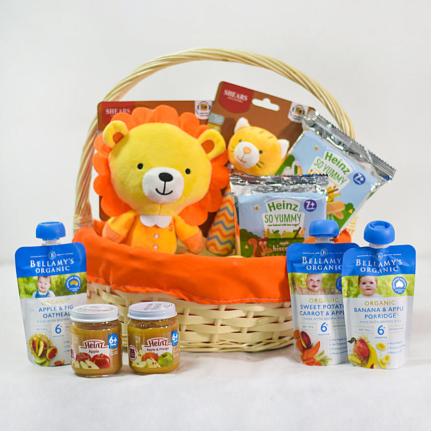 Soft Toys Assorted Puree Sweet Baby Hamper