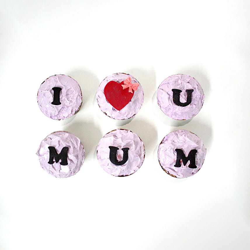 Online Mother's Day Chocolate Cupcakes Gift Delivery in Singapore FNP