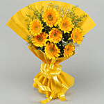 Yellow Mystique Gerbera Blossoms