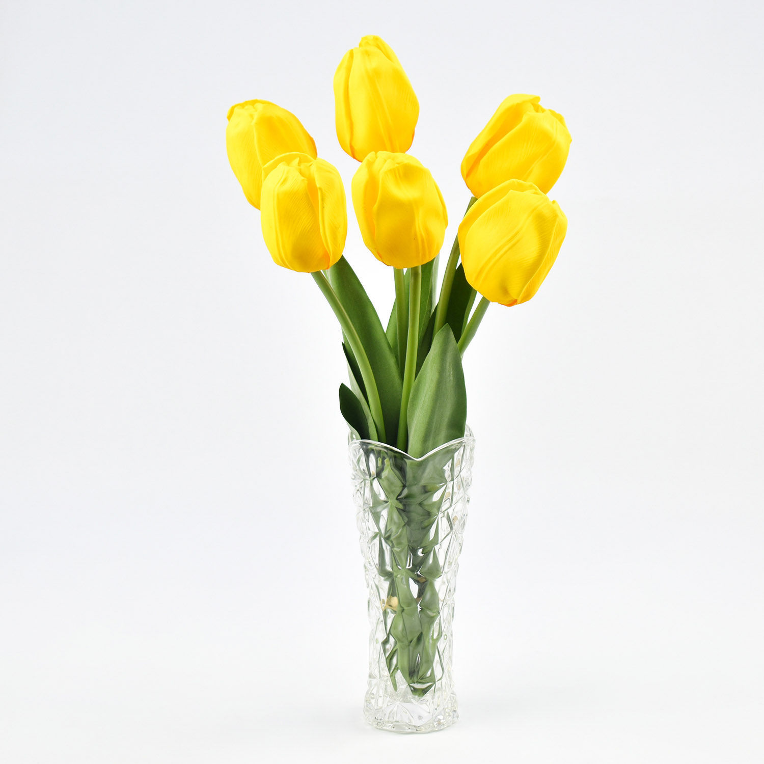 Online Artificial Yellow Tulips Gift Delivery in UAE FNP
